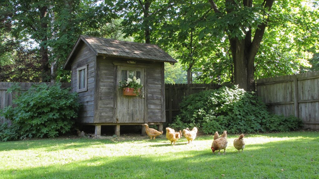 compact chicken coop design