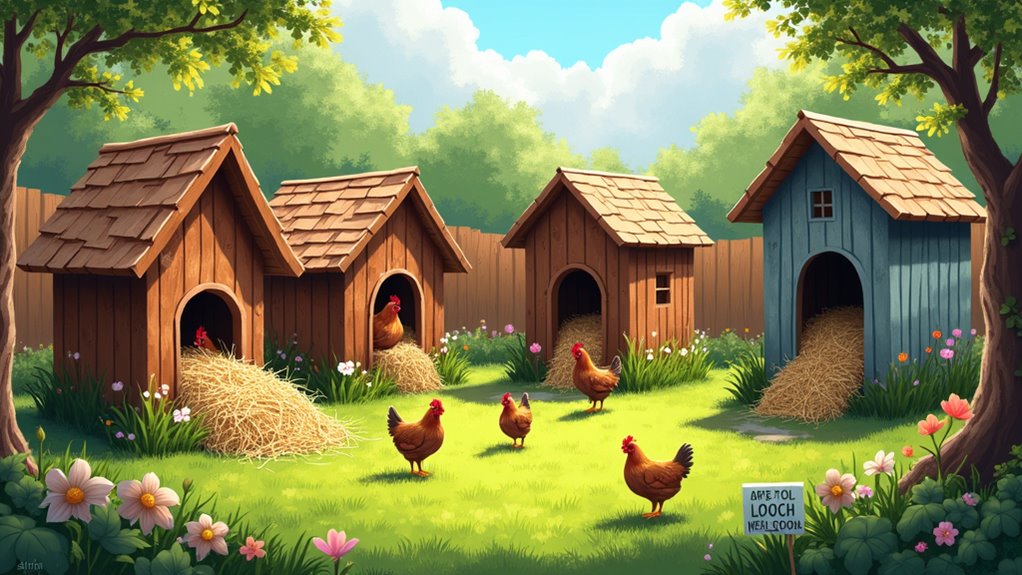 creative chicken coop designs