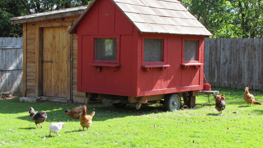 mobile chicken coop benefits