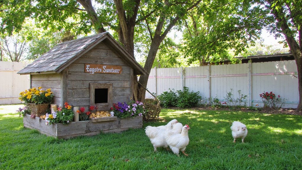 spacious sturdy chicken coop
