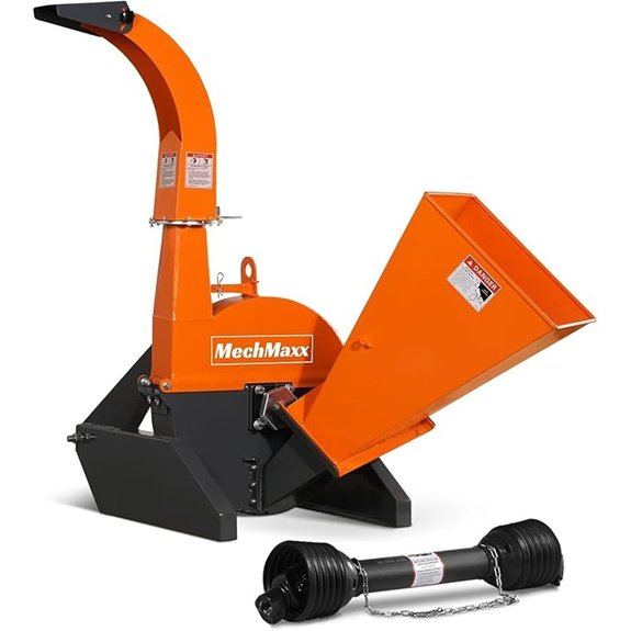 MechMaxx 4 PTO Wood Chipper Shredder Attachment