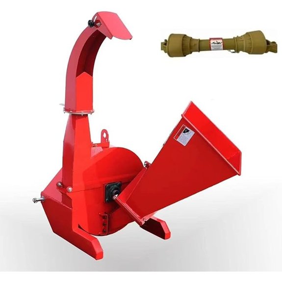 PTO Wood Chipper 3-Point Tractor Mulcher Attachment